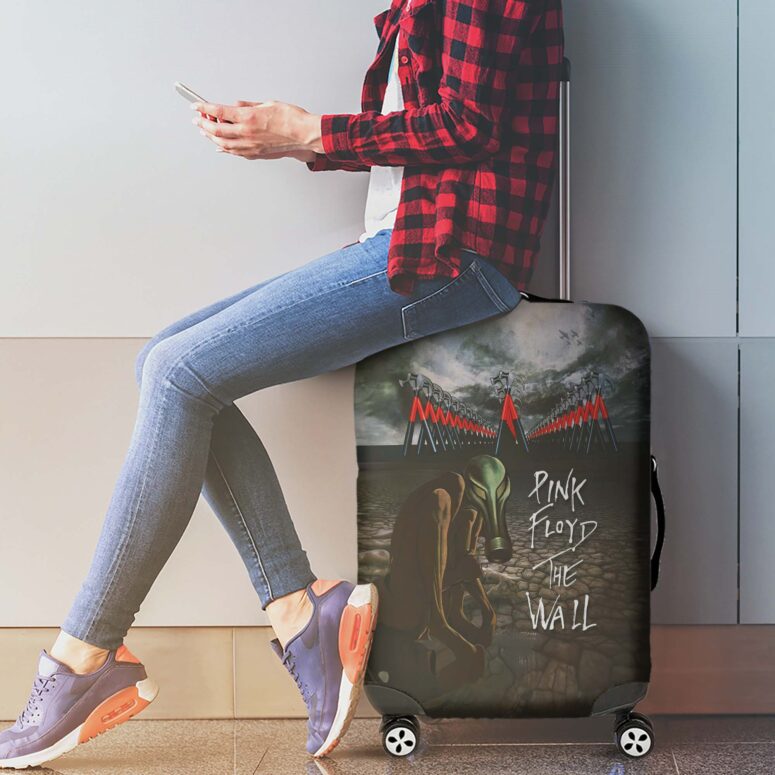 The Wall Marching Hammers Art Pink Floyd Luggage Cover The Wall Marching Hammers Art Pink Floyd Luggage Cover