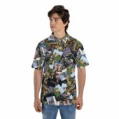 Pink Floyd Album Cover Dsotm Wywh Animals Polo Shirtman Front Mockup - OtherBrick