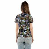 Pink Floyd Album Cover Dsotm Wywh Animals Polo Shirtwoman Back Mockup - OtherBrick