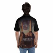 Pink Floyd Band On The Moon Animals Albums Cover Polo Shirt Man Back Mockup - OtherBrick
