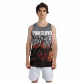 Pink Floyd The Wall Hammer 2020 Mockup Men Tank 3d - OtherBrick