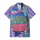 Shine On You Crazy Diamond Inspired Pink Floyd Hawaiian Shirt Front - OtherBrick
