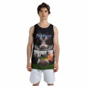 The Division Bell Heads The Wall Hammers Atom Heart Mother Cow Wywh Burning Man Mockup Men Tank 3d - OtherBrick