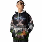 The Division Bell Heads The Wall Hammers Atom Heart Mother Cow Wywh Burning Man Hoodie Front - OtherBrick