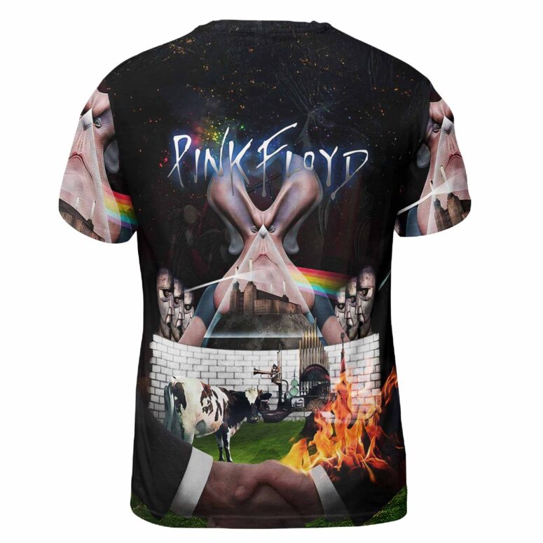 The Division Bell Heads The Wall Hammers Atom Heart Mother Cow WYWH Burning Man Shirt