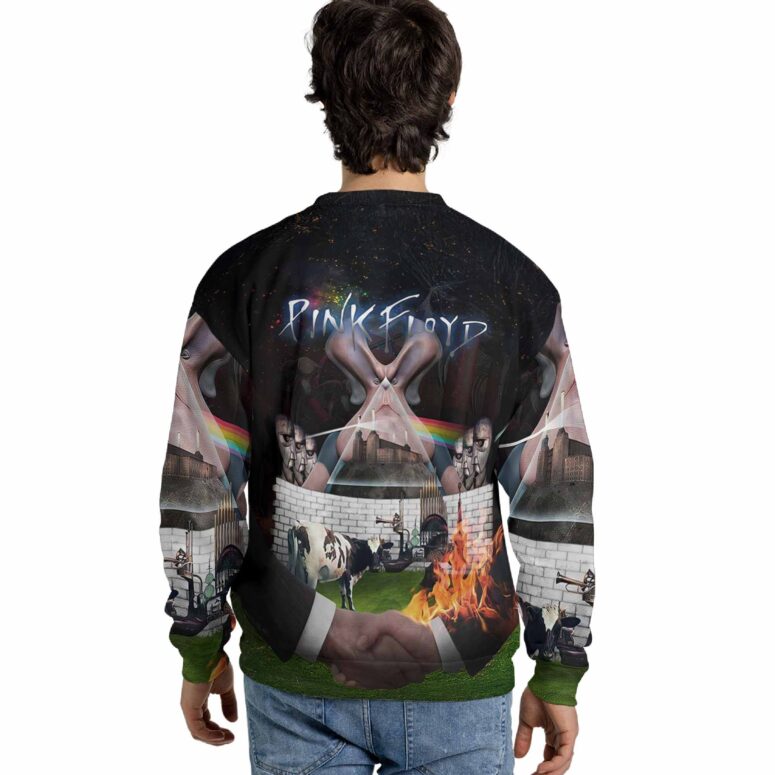 The Division Bell Heads The Wall Hammers Atom Heart Mother Cow WYWH Burning Man Shirt