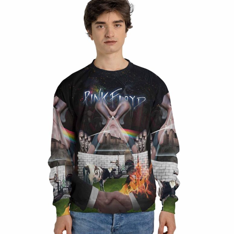 The Division Bell Heads The Wall Hammers Atom Heart Mother Cow WYWH Burning Man Shirt