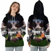 The Division Bell Heads The Wall Hammers Atom Heart Mother Cow Wywh Burning Man Ziphoodie - OtherBrick