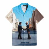 Wish You Were Here Album Cover Pink Floyd Hawaiian Shirt Hawaiian Shirt Front - OtherBrick