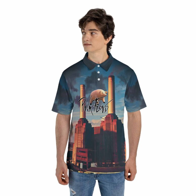 Wish You Were Here Shakehand Animals Polo Shirt Wish You Were Here Shakehand Animals Polo Shirt