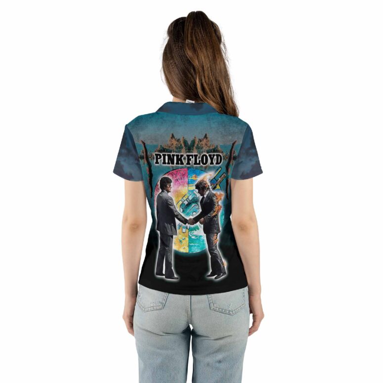 Wish You Were Here Shakehand Animals Polo Shirt Wish You Were Here Shakehand Animals Polo Shirt