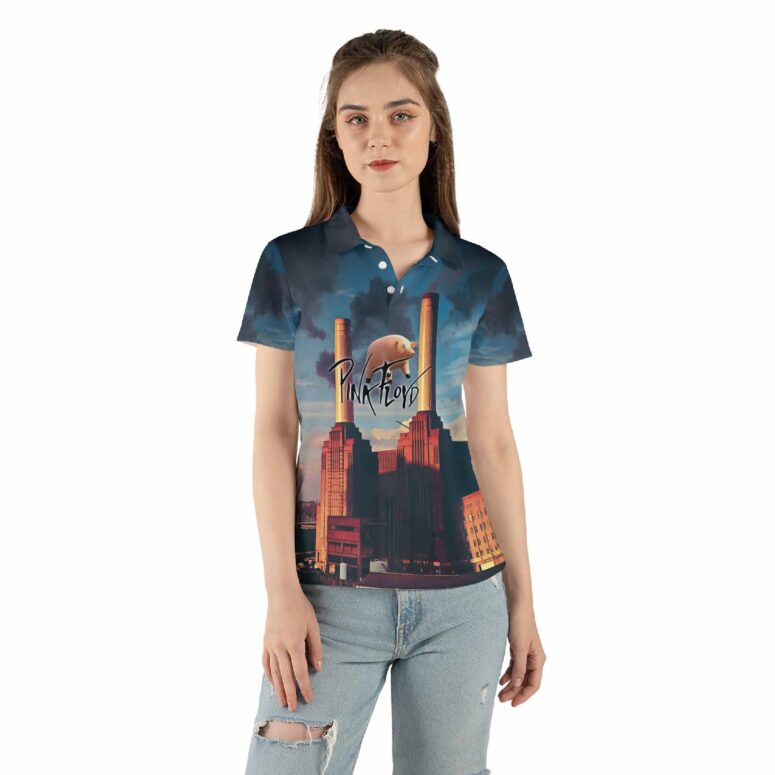 Wish You Were Here Shakehand Animals Polo Shirt Wish You Were Here Shakehand Animals Polo Shirt
