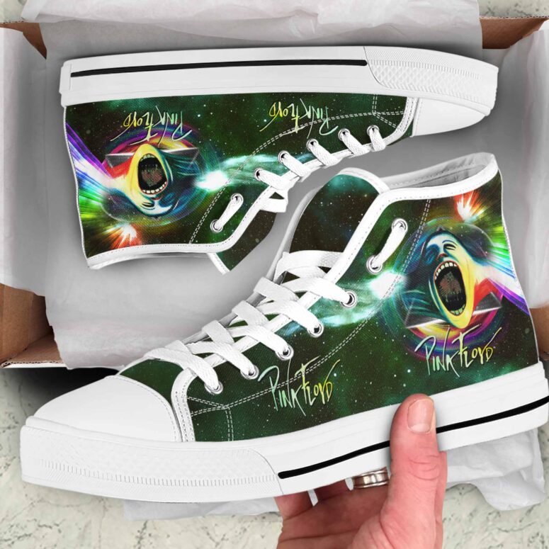 Comfortably Numb The Division Bell Pink Floyd Canvas Shoes