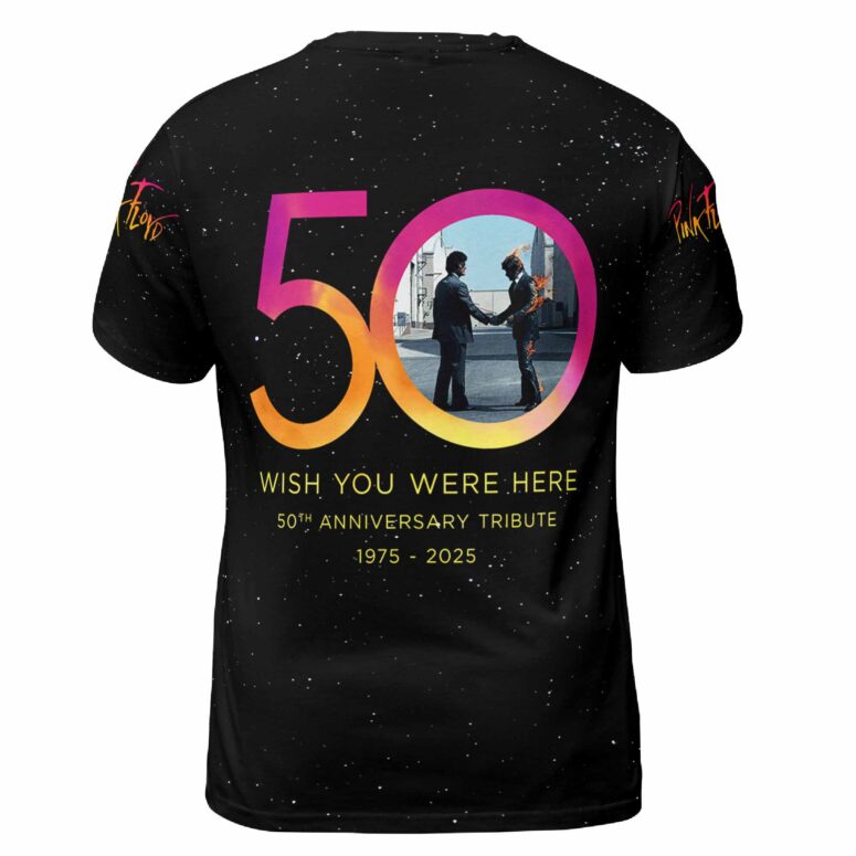 Pink Floyd 1975–2025 Wish You Were Here 50th Anniversary Shirt