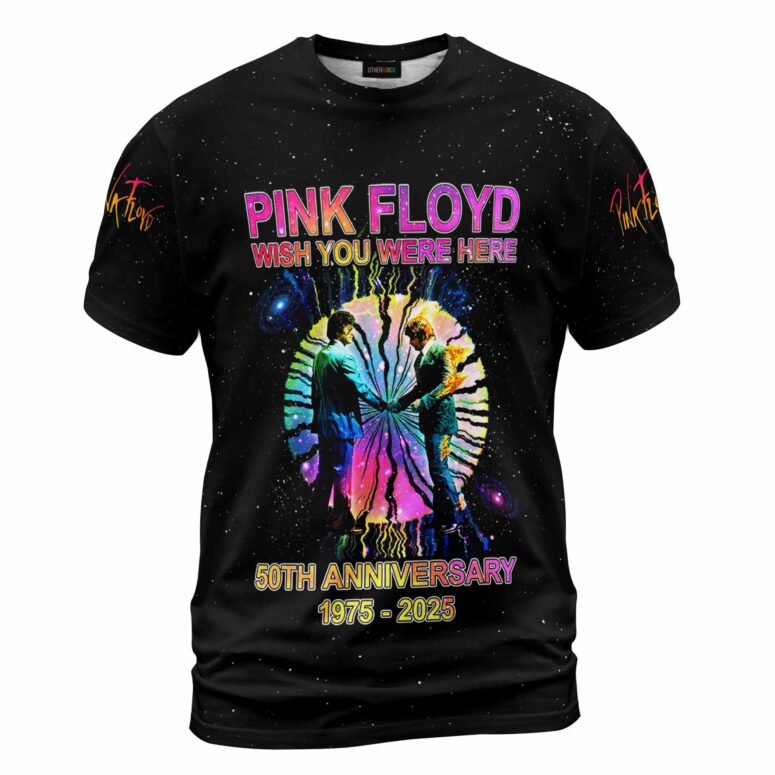 Pink Floyd 1975–2025 Wish You Were Here 50th Anniversary Shirt