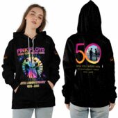 Pink Floyd 1975–2025 Wish You Were Here 50th Anniversary Ziphoodie - OtherBrick
