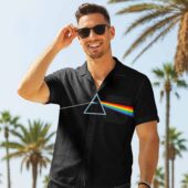 Pink Floyd Dark Side Of The Moon Logo Hawaiian Shirt Man Front 1 - OtherBrick
