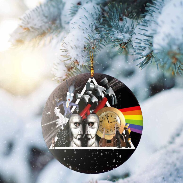 Pink Floyd Live In Amsterdam The Time Is Gone Ornament Pink Floyd Live In Amsterdam The Time Is Gone Ornament