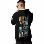 Pink Floyd Wish You Were Here 50th Anniversary Cosmic Hoodie Back - OtherBrick