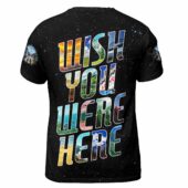 Pink Floyd Wish You Were Here 50th Anniversary Cosmic Shirt Back - OtherBrick