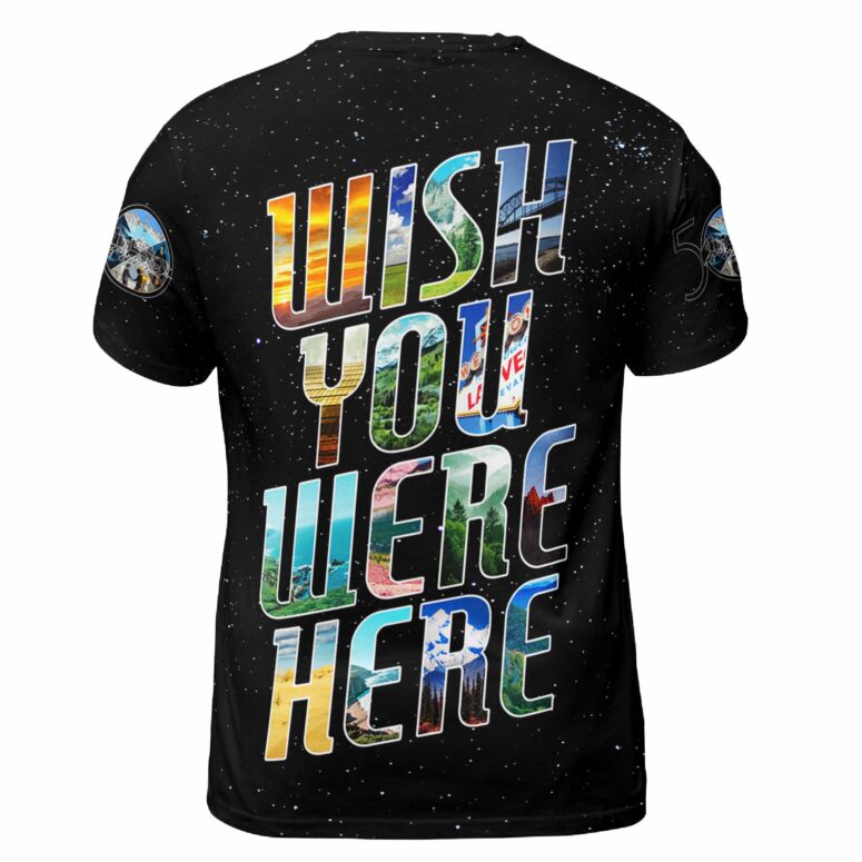 Pink Floyd Wish You Were Here 50th Anniversary Cosmic Shirt