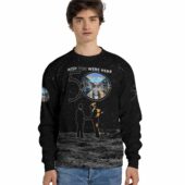 Pink Floyd Wish You Were Here 50th Anniversary Cosmic Sweater Front - OtherBrick
