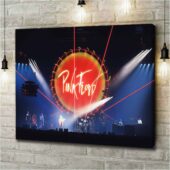 The 1987 Momentary Lapse Tour Ontario Canada Pink Floyd Poster Canvas Wall2 - OtherBrick