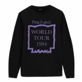 The Division Bell World Tour 1994 Vintage Pink Floyd Front Longsleeve Black - OtherBrick