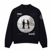 Wish You Were Here 50th Anniversary Pink Floyd Front Sweatshirt Black - OtherBrick