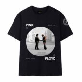 Wish You Were Here 50th Anniversary Pink Floyd Front Tshirt Black - OtherBrick