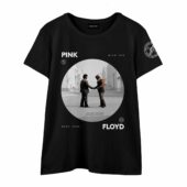 Wish You Were Here 50th Anniversary Pink Floyd Front Wtee Black - OtherBrick