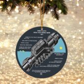 Wish You Were Here Disc 50th Anniversary Pink Floyd Ornament Mockup 2 - OtherBrick