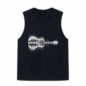 Wish You Were Here Rhythm We Re Just Two Lost Souls Guitar Pink Floyd Front Tank Black - OtherBrick