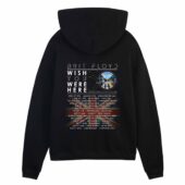 Brit Floyd 2025 Wish You Were Here 50th Anniversary World Tour Back Hoodie Back - OtherBrick