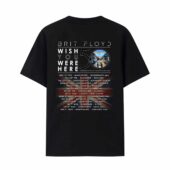 Brit Floyd 2025 Wish You Were Here 50th Anniversary World Tour Back Wtee Back - OtherBrick