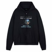 Brit Floyd 2025 Wish You Were Here 50th Anniversary World Tour Front Hoodie Black - OtherBrick