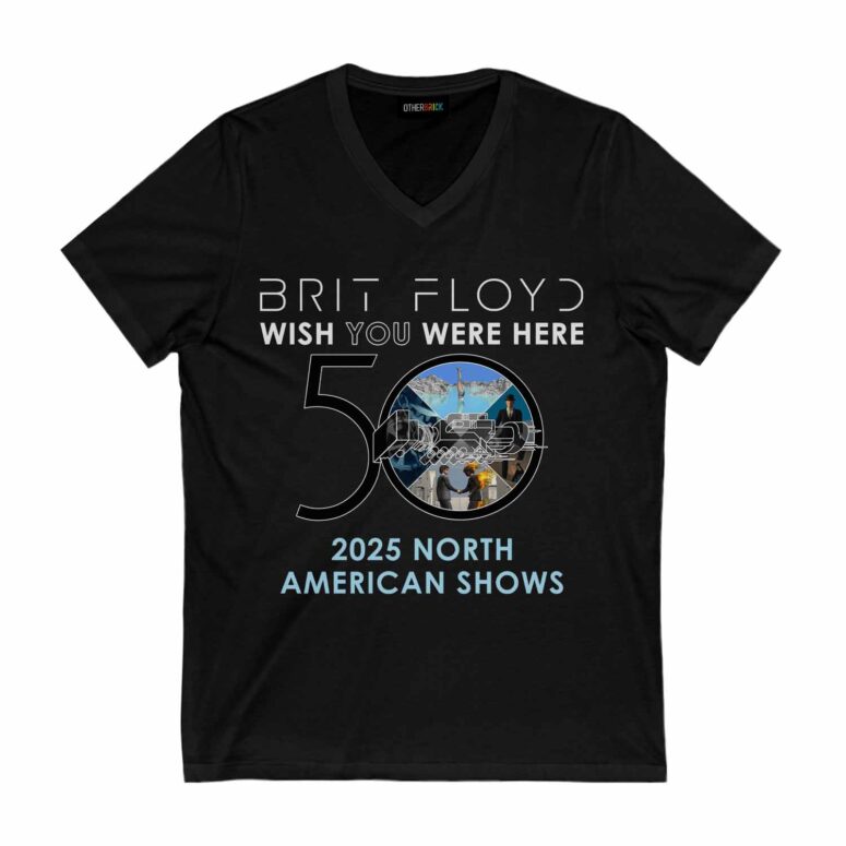 Brit Floyd 2025 Wish You Were Here 50th Anniversary World Tour Shirt