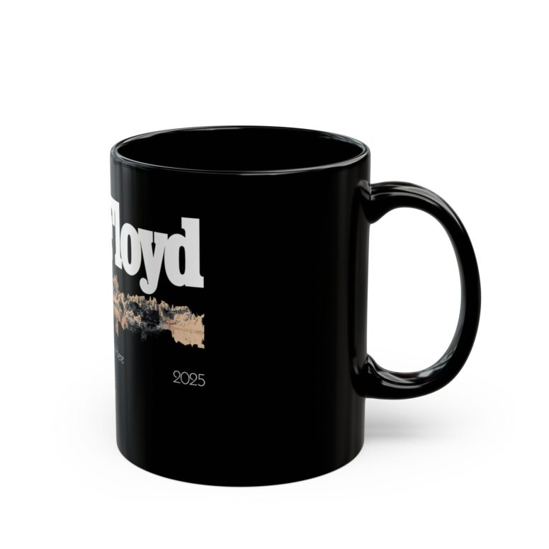Diver Wish You Were Here 50th Anniversary Black Mug