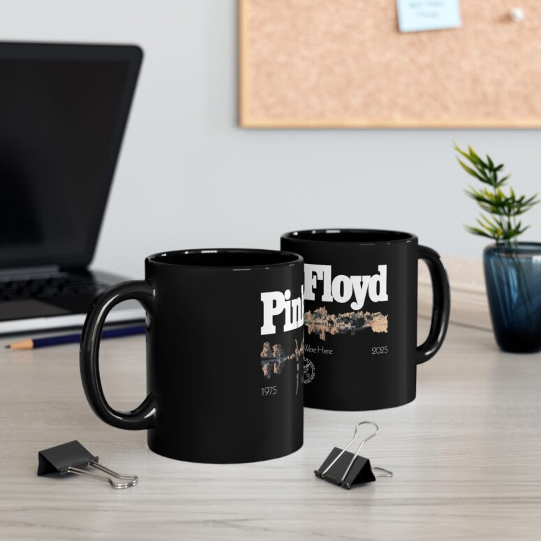 Diver Wish You Were Here 50th Anniversary Black Mug