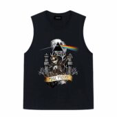 Jack Skellington Pink Floyd Band Halloween 2025 Front Tank Black - OtherBrick