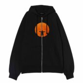 Luck And Strange In Concert 2025 Front Ziphoodie Black - OtherBrick