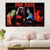 Pink Floyd Band Members Live Concert Poster 01 - OtherBrick