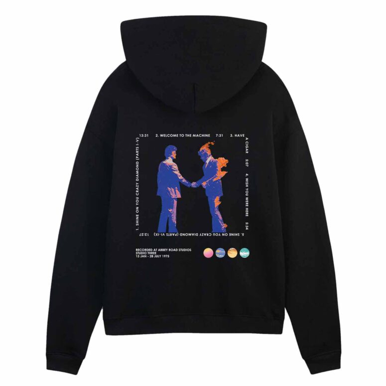 Pink Floyd Wish You Were Here 50th Anniversary Logo Shirt Pink Floyd Wish You Were Here 50th Anniversary Logo Shirt