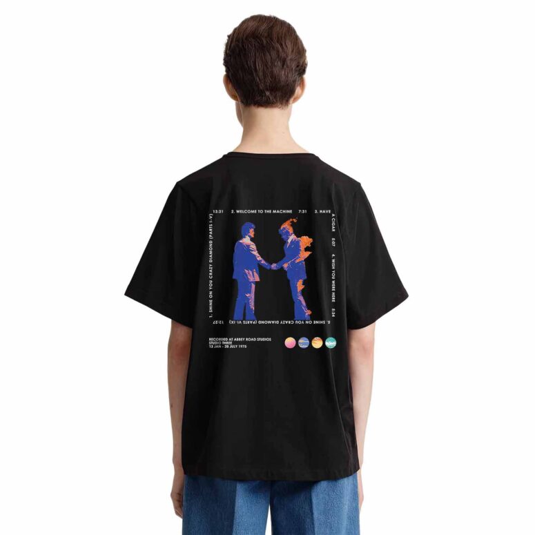 Pink Floyd Wish You Were Here 50th Anniversary Logo Shirt Pink Floyd Wish You Were Here 50th Anniversary Logo Shirt