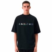 Pink Floyd Wish You Were Here 50th Anniversary Logo Front Shirt Man Black - OtherBrick