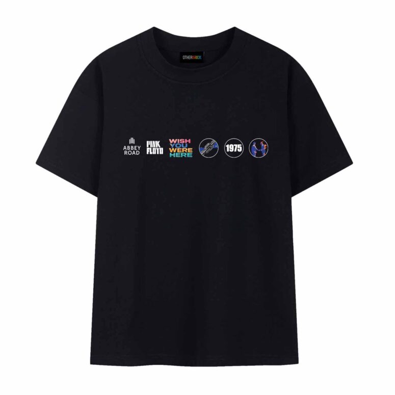 Pink Floyd Wish You Were Here 50th Anniversary Logo Shirt Pink Floyd Wish You Were Here 50th Anniversary Logo Shirt