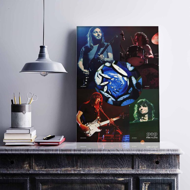 Pop Pink Floyd Member World Tour Poster