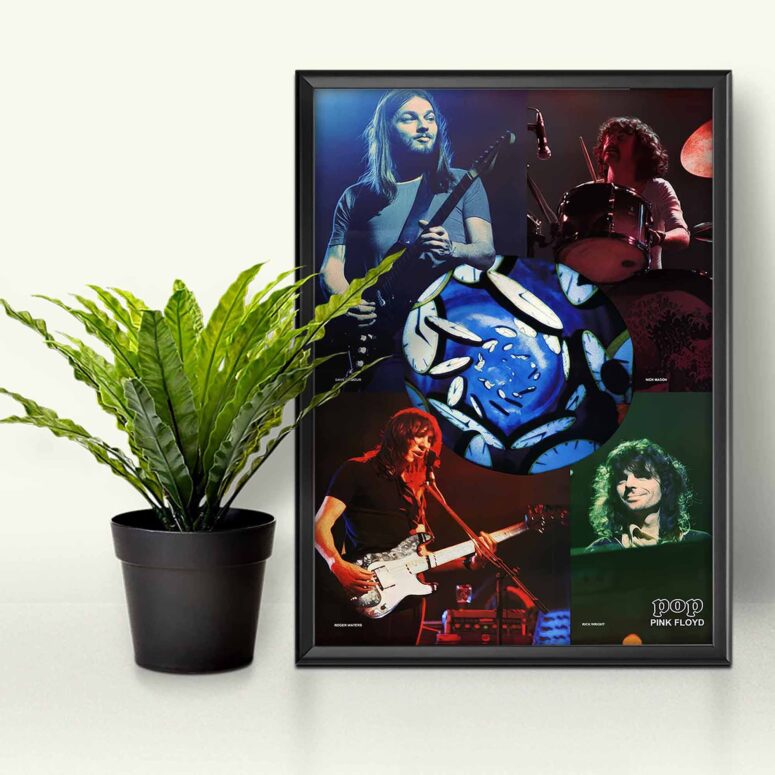 Pop Pink Floyd Member World Tour Poster