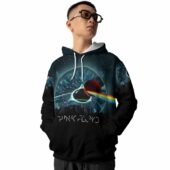 Pulse Eye Dark Side Of The Moon Division Bell Hoodie Front - OtherBrick