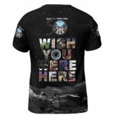 The Sight And Sound Of Pink Floyd Wish You Were Here Shirt Back - OtherBrick